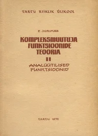 Kompleksmuutuja funktsioonide teooria