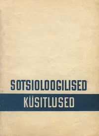 Sotsioloogilised küsitlused