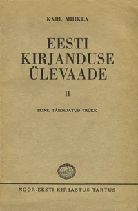 Eesti kirjanduse ülevaade