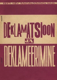 Deklamatsioon ja deklameerimine