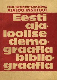 Eesti ajaloolise demograafia bibliograafia