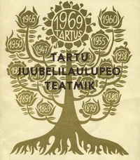 Tartu 1969. a. juubelilaulupeo teatmik