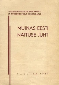 Muinas-Eesti näituse juht