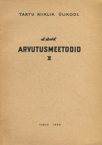 Arvutusmeetodid