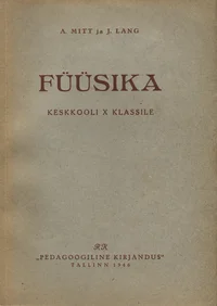 Füüsika keskkooli X klassile