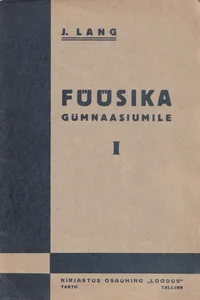 Füüsika gümnaasiumile