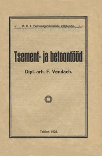 Tsement- ja betoontööd