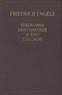 Perekonna, eraomanduse ja riigi tekkimine