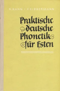 Praktische deutsche Phonetik für Esten