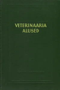 Veterinaaria alused
