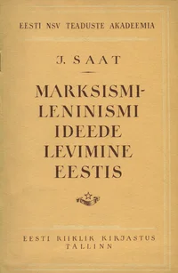 Marksismi-leninismi ideede levimine Eestis