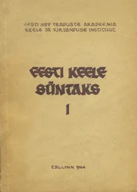 Eesti keele süntaks