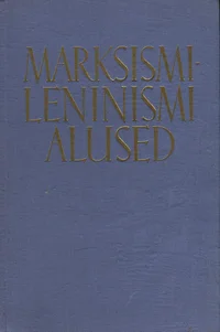 Marksismi-leninismi alused
