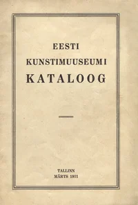 Eesti Kunstimuuseumi kataloog