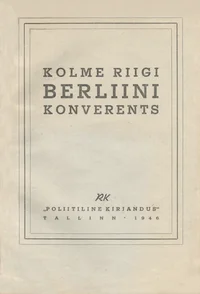 Kolme riigi Berliini konverents