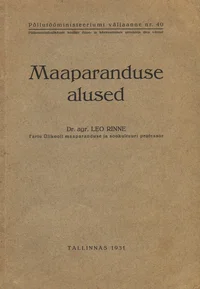 Maaparanduse alused