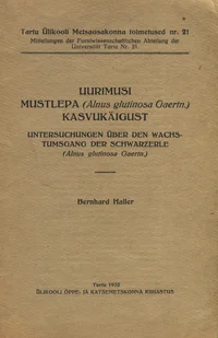 Uurimusi mustlepa (Alnus glutinosa Gaertn.) kasvukäigust