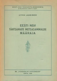 Eesti NSV tähtsamate metsasammalde määraja