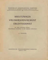 Kreutzwaldi väliskirjanduslikust eruditsioonist