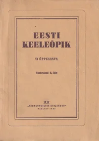 Eesti keeleõpik algkoolile