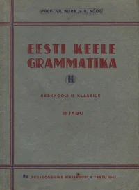 Eesti keele grammatika