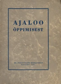 Ajaloo õppimisest