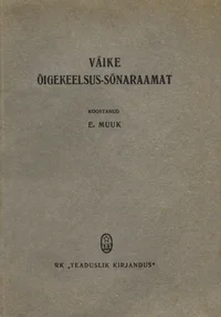 Väike õigekeelsus-sõnaraamat