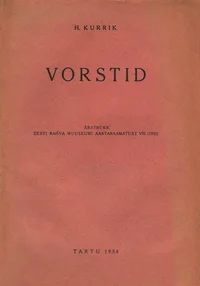 Vorstid