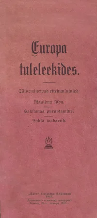 Europa tuleleekides