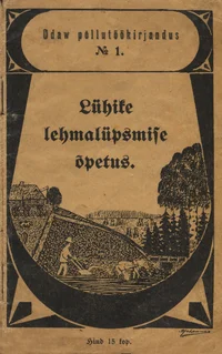 Lühike lehmalüpsmise-õpetus