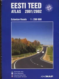 Eesti teed. Estonian roads. 1:200 000