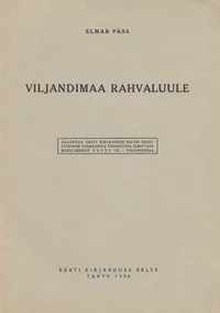 Viljandimaa rahvaluule