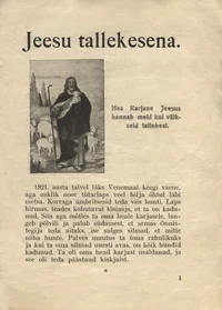 Jeesu tallekesena