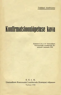 Konfirmatsiooniõpetuse kava
