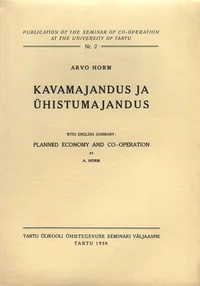 Kavamajandus ja ühistumajandus