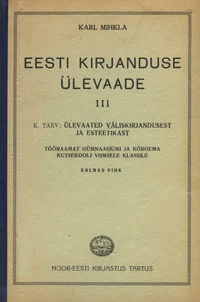 Eesti kirjanduse ülevaade
