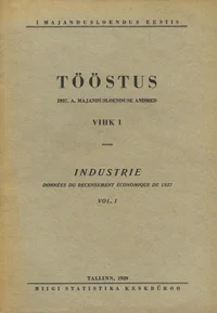 Tööstus. Industrie