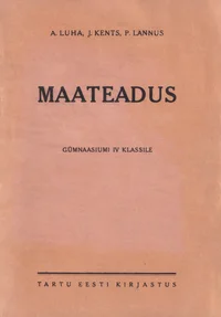 Maateadus. Gümnaasiumi IV klassile