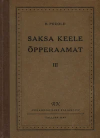 Saksa keele õpperaamat