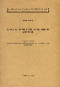 Soome ja eesti keele vastastikest suhetest