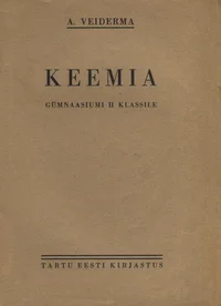 Keemia gümnaasiumi II klassile