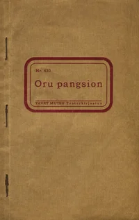 Oru pangsion