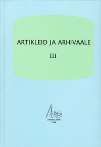 Artikleid ja arhivaale