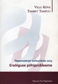 Eraõiguse põhiprobleeme
