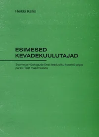 Esimesed kevadekuulutajad