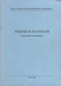 Tekstid ja taustad