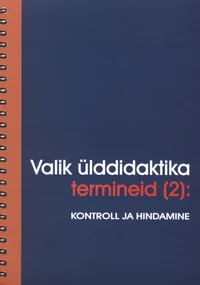 Valik ülddidaktika termineid