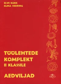 Töölehtede komplekt II klassile. Aedviljad