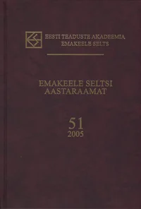 Emakeele Seltsi aastaraamat