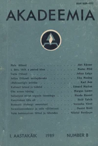 Akadeemia 1989/08